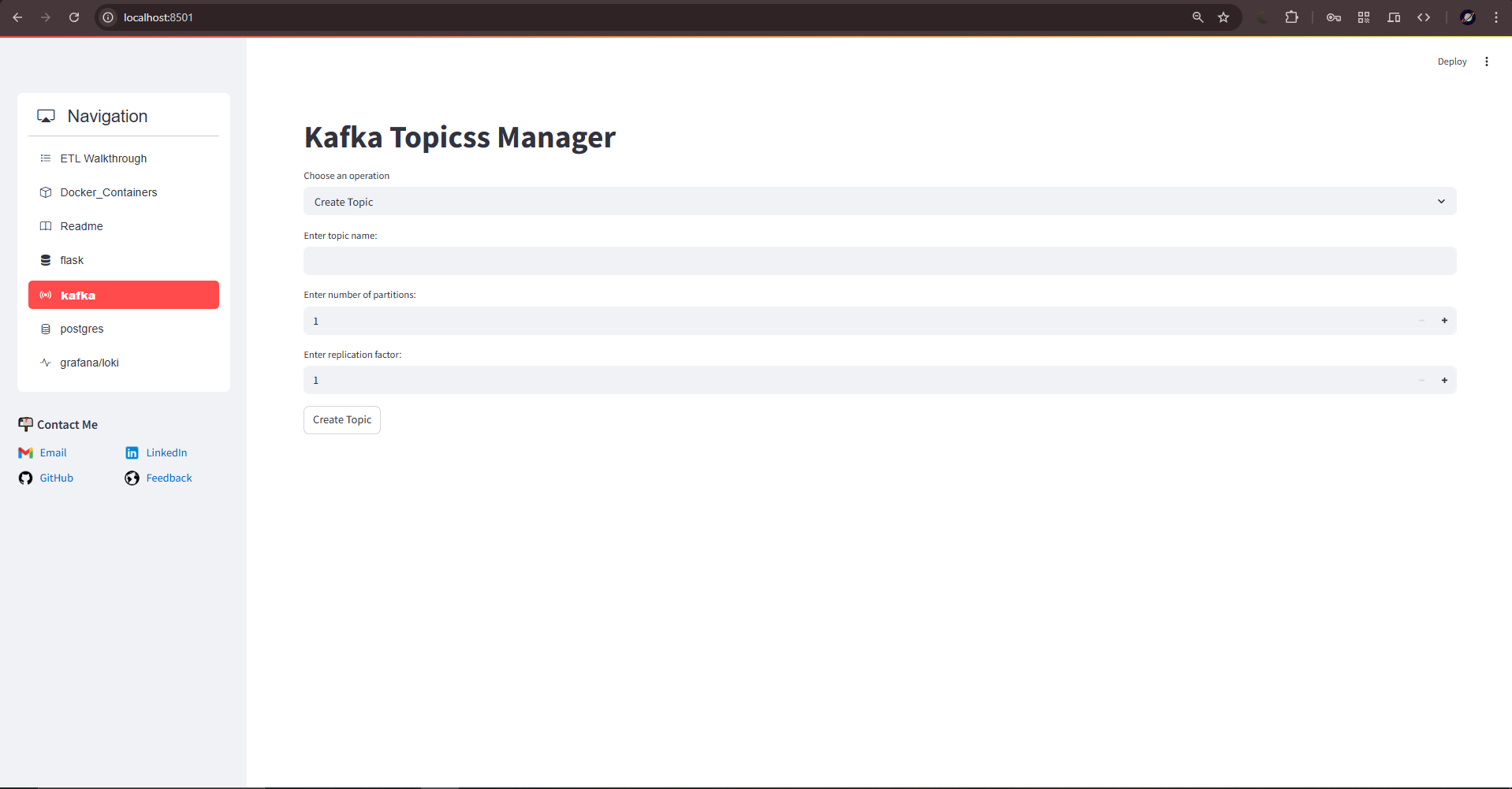 Kafka Topics Manager Ui